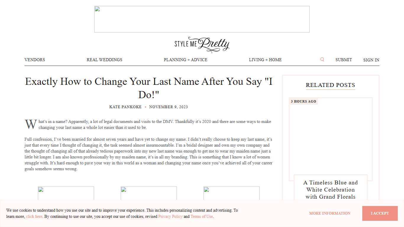 How to Change Your Last Name After You Say I Do